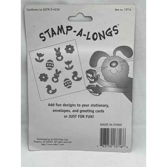 Easter Fun Take On Activity Stamp-a-Lots Foam Stampers New Sealed - Picture 5 of 8